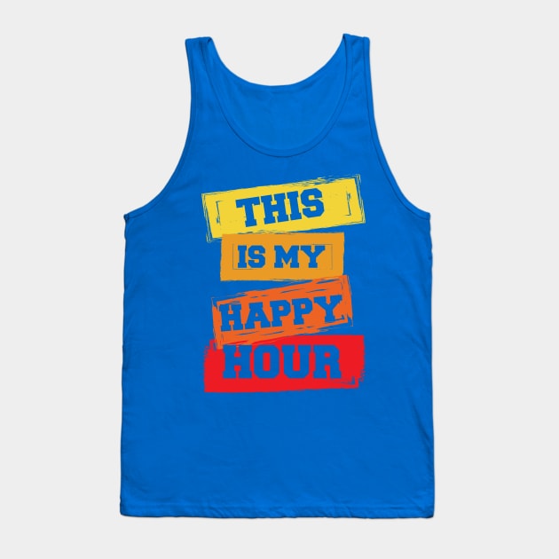 Inspirational Gym Quote Tank Top by DeDoodle